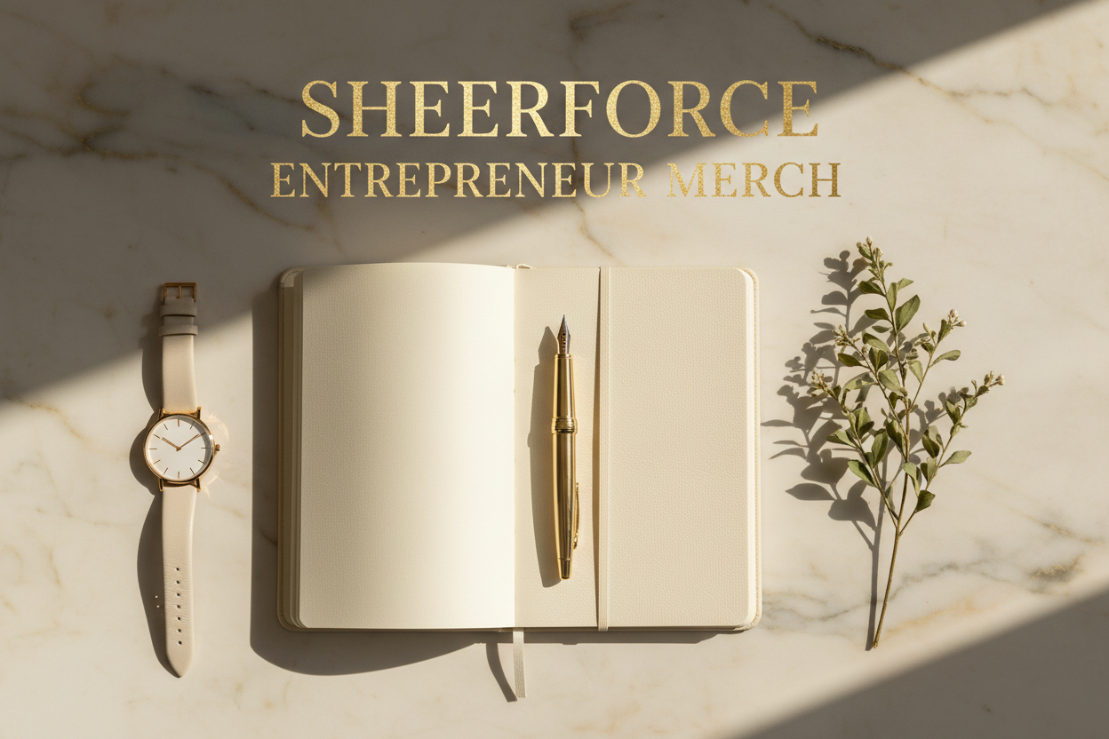 SheerForce Entrepreneur Merch