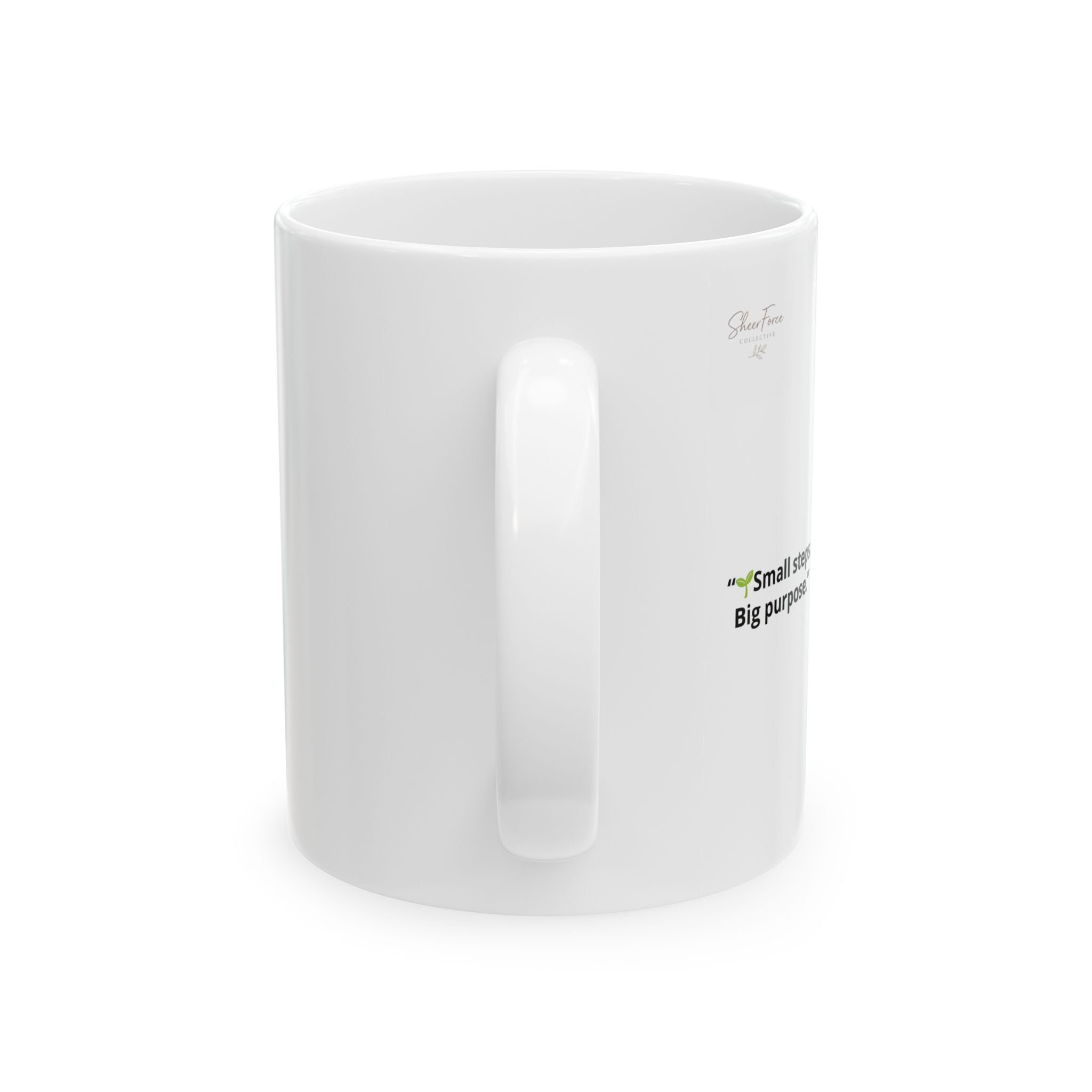 Daily Reminder Ceramic Mug | Motivational Coffee Mug for Mindset & Mental Wellness (11oz, 15oz)