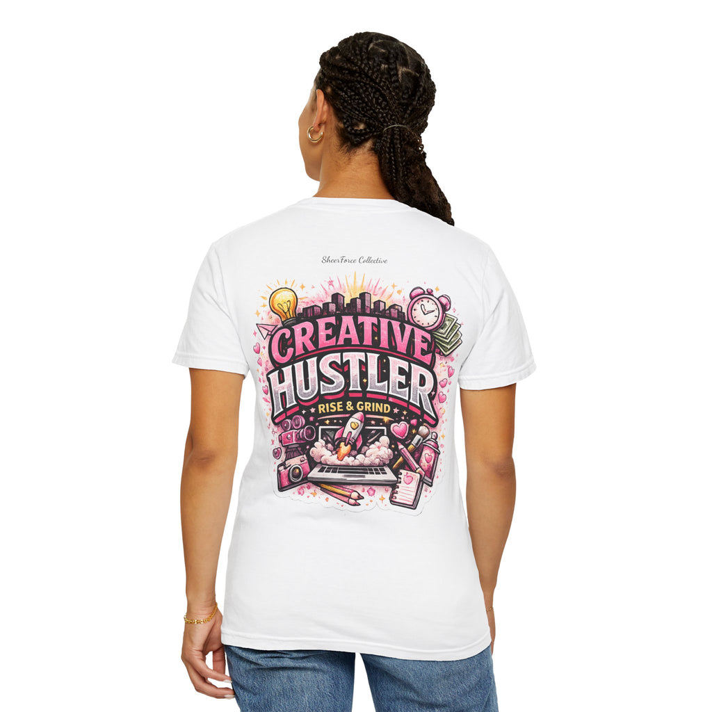 Creative Hustler Tee | Premium Garment-Dyed T-Shirt for Creators & Entrepreneurs