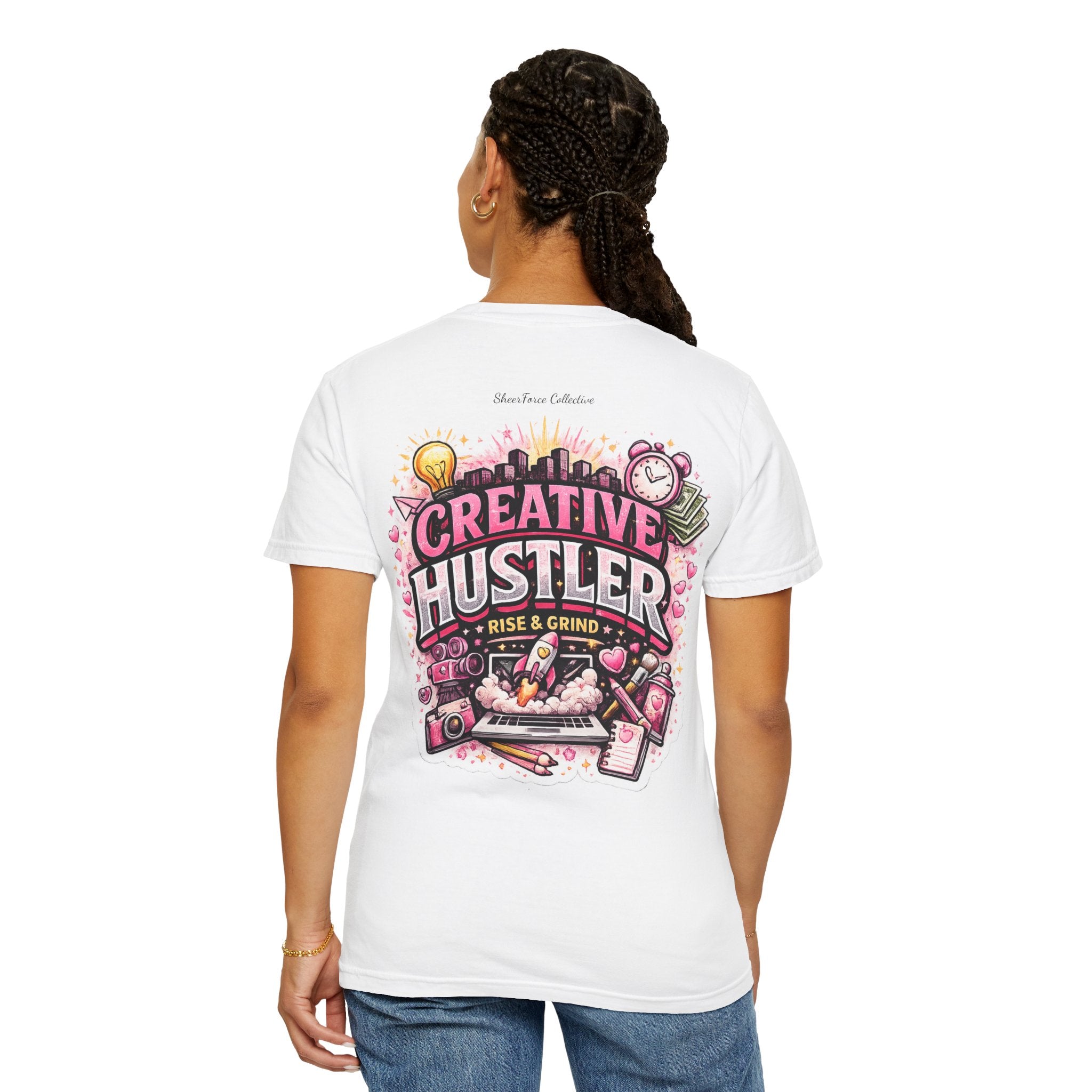 Creative Hustler Tee | Premium Garment-Dyed T-Shirt for Creators & Entrepreneurs