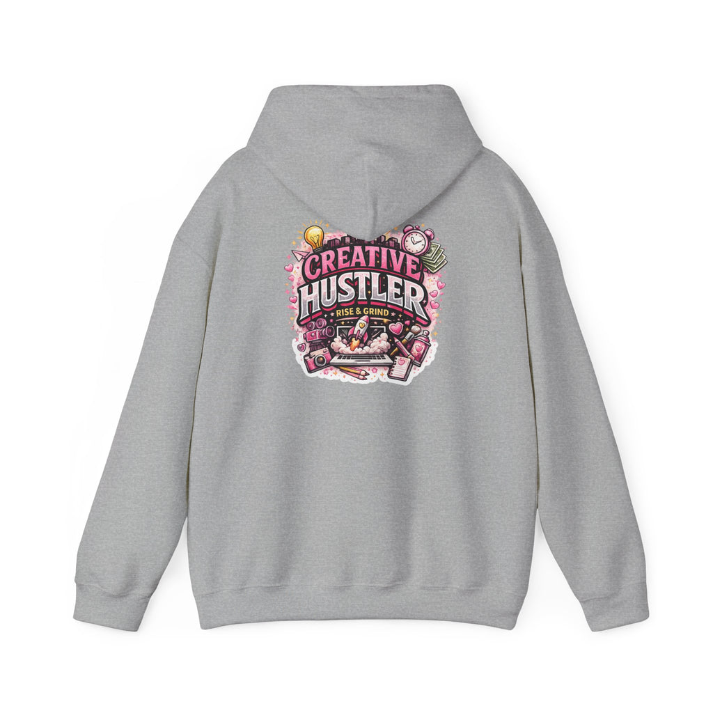Creative Hustler Hoodie — Motivational Artist Graphic Pullover