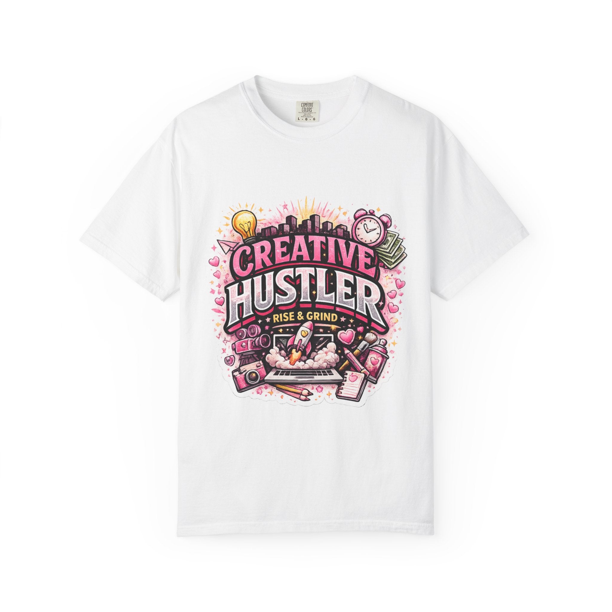 Creative Hustler Tee | Premium Garment-Dyed T-Shirt for Creators & Entrepreneurs