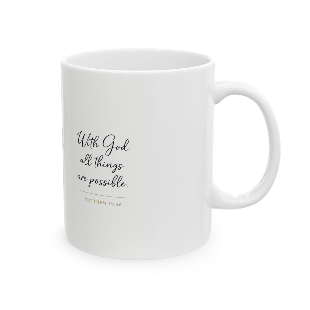 Healing Takes Time™ Ceramic Mug | Encouraging Self-Care & Faith Reminder (11oz, 15oz)
