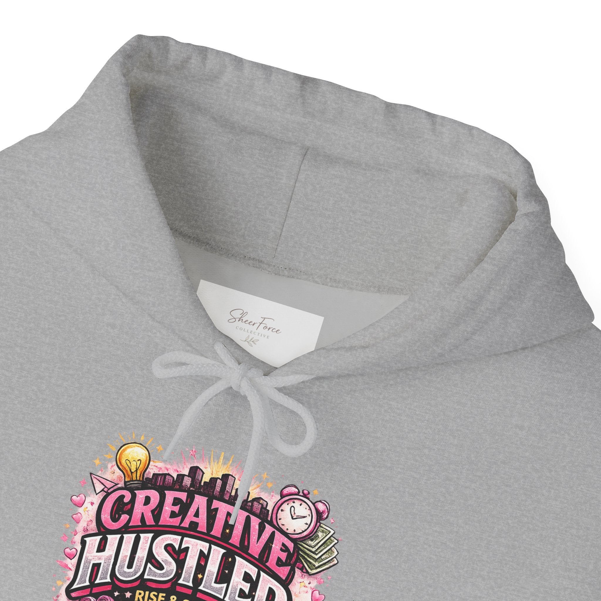 Creative Hustler Hoodie — Motivational Artist Graphic Pullover