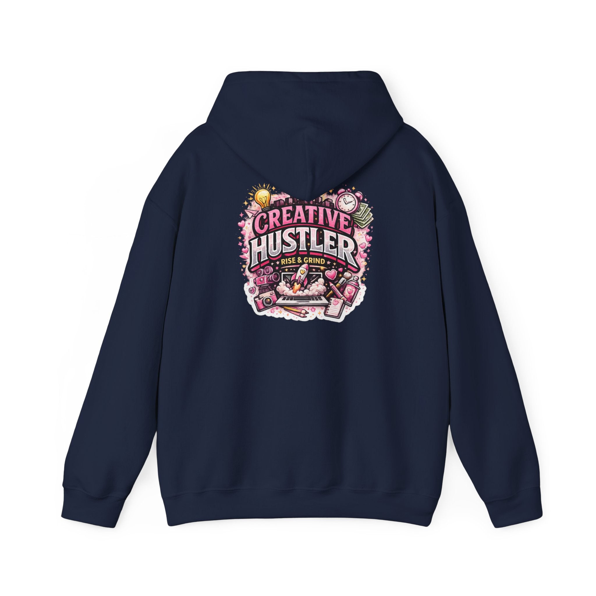 Creative Hustler Hoodie — Motivational Artist Graphic Pullover