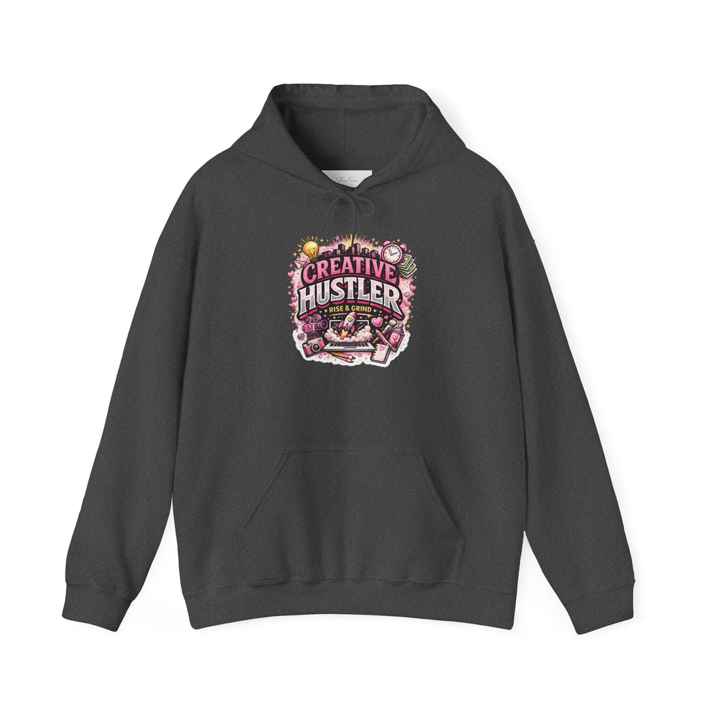 Creative Hustler Hoodie — Motivational Artist Graphic Pullover