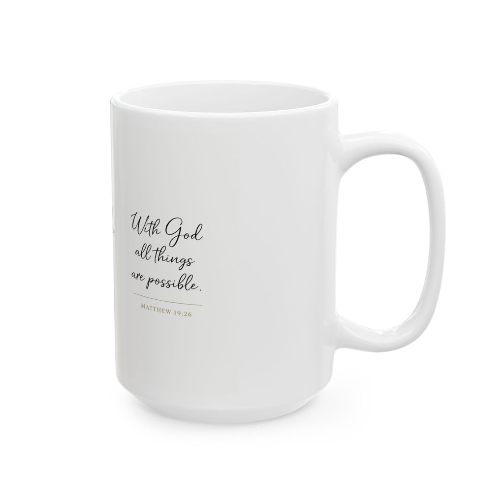 Healing Takes Time™ Ceramic Mug | Encouraging Self-Care & Faith Reminder (11oz, 15oz)