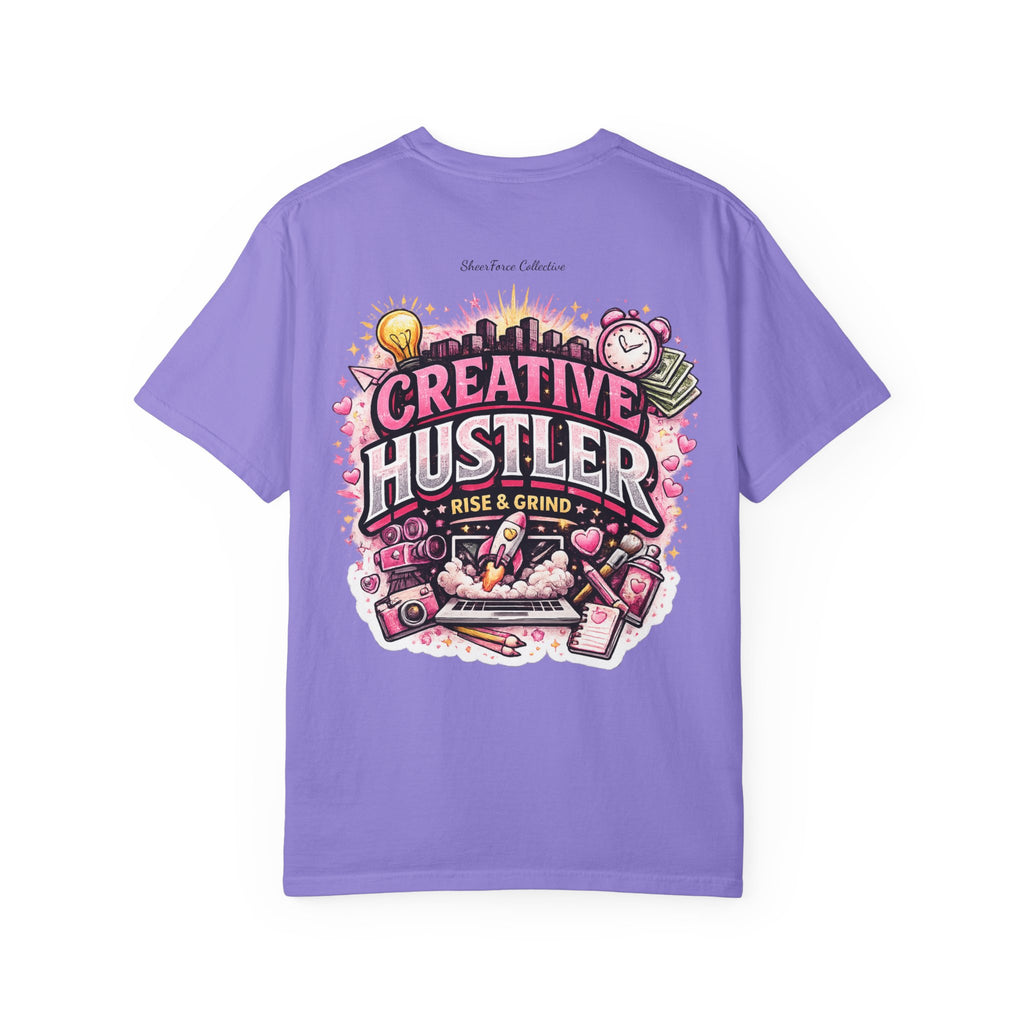 Creative Hustler Tee | Premium Garment-Dyed T-Shirt for Creators & Entrepreneurs