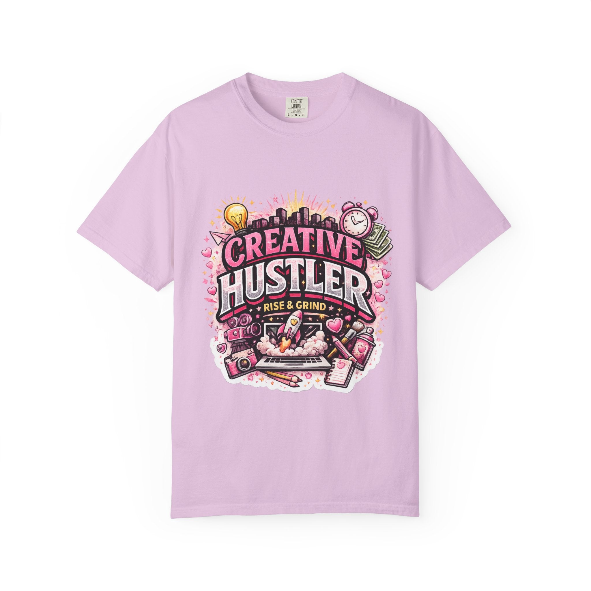 Creative Hustler Tee | Premium Garment-Dyed T-Shirt for Creators & Entrepreneurs