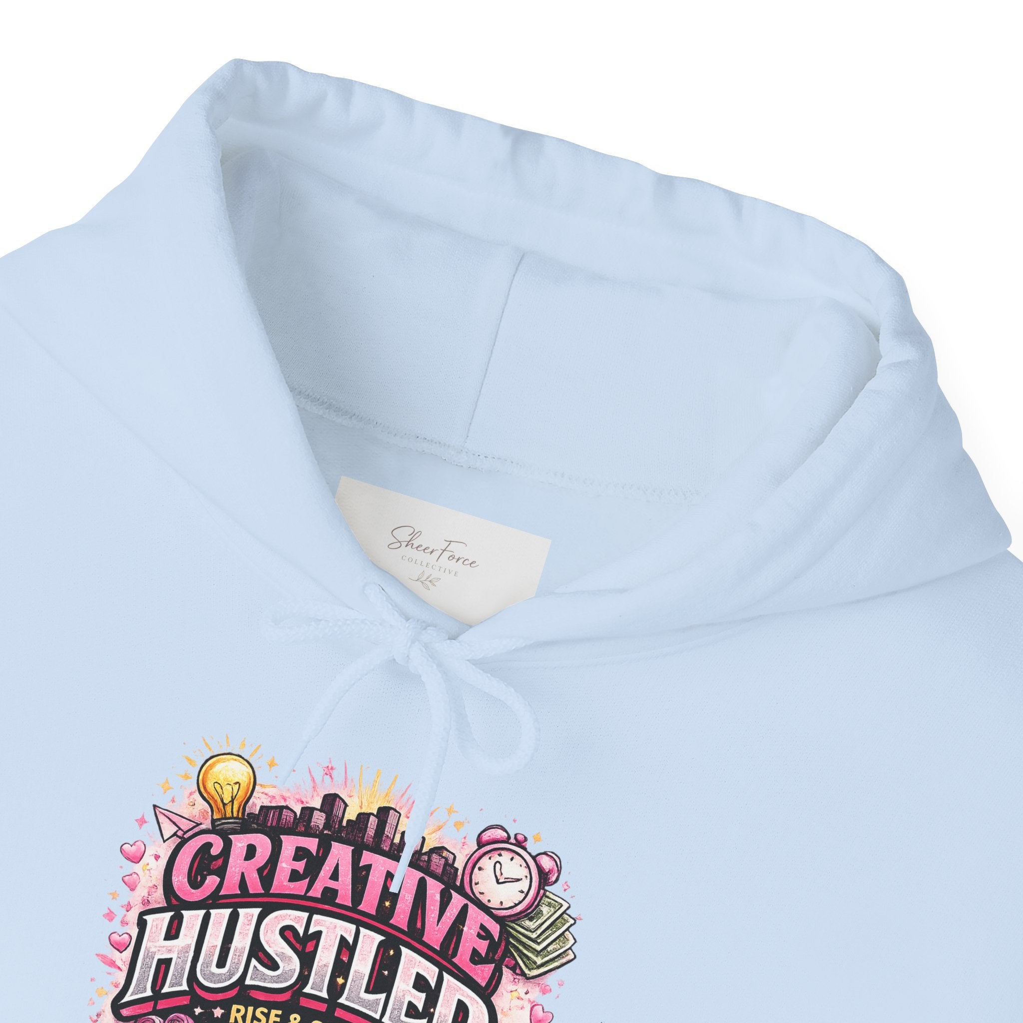 Creative Hustler Hoodie — Motivational Artist Graphic Pullover