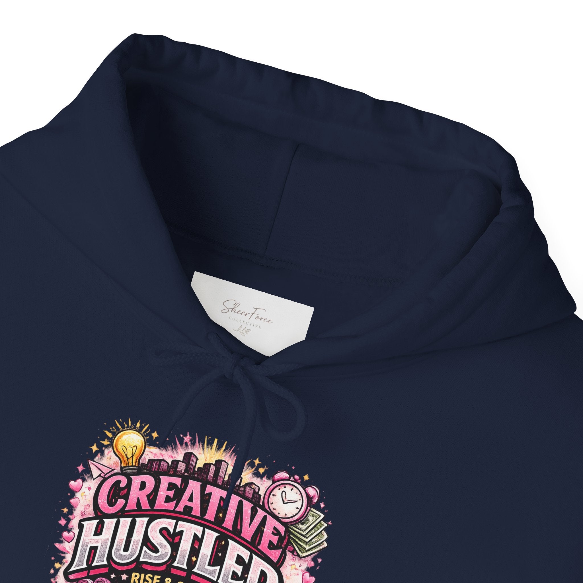 Creative Hustler Hoodie — Motivational Artist Graphic Pullover