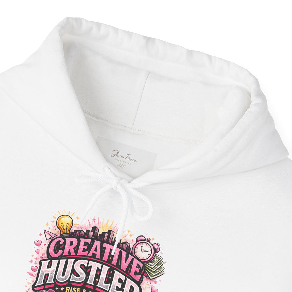 Creative Hustler Hoodie — Motivational Artist Graphic Pullover