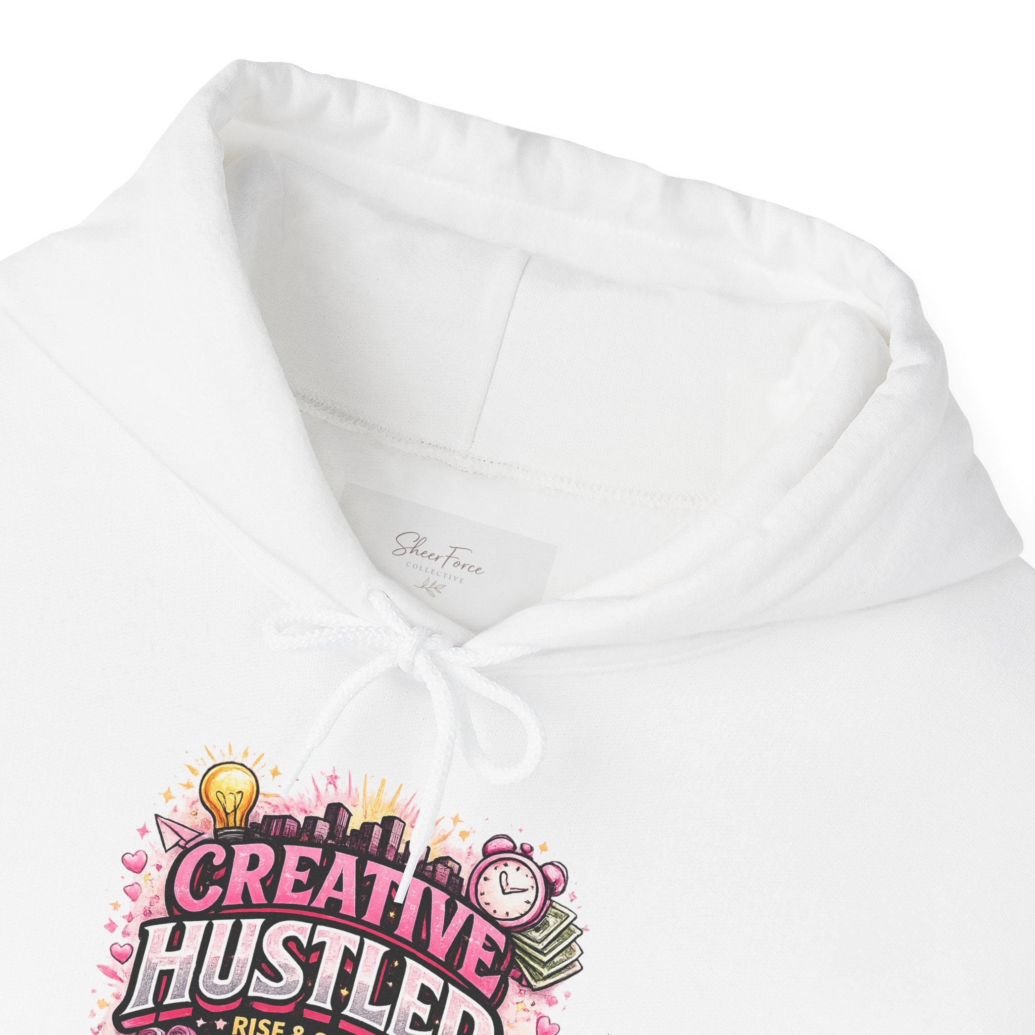 Creative Hustler Hoodie — Motivational Artist Graphic Pullover