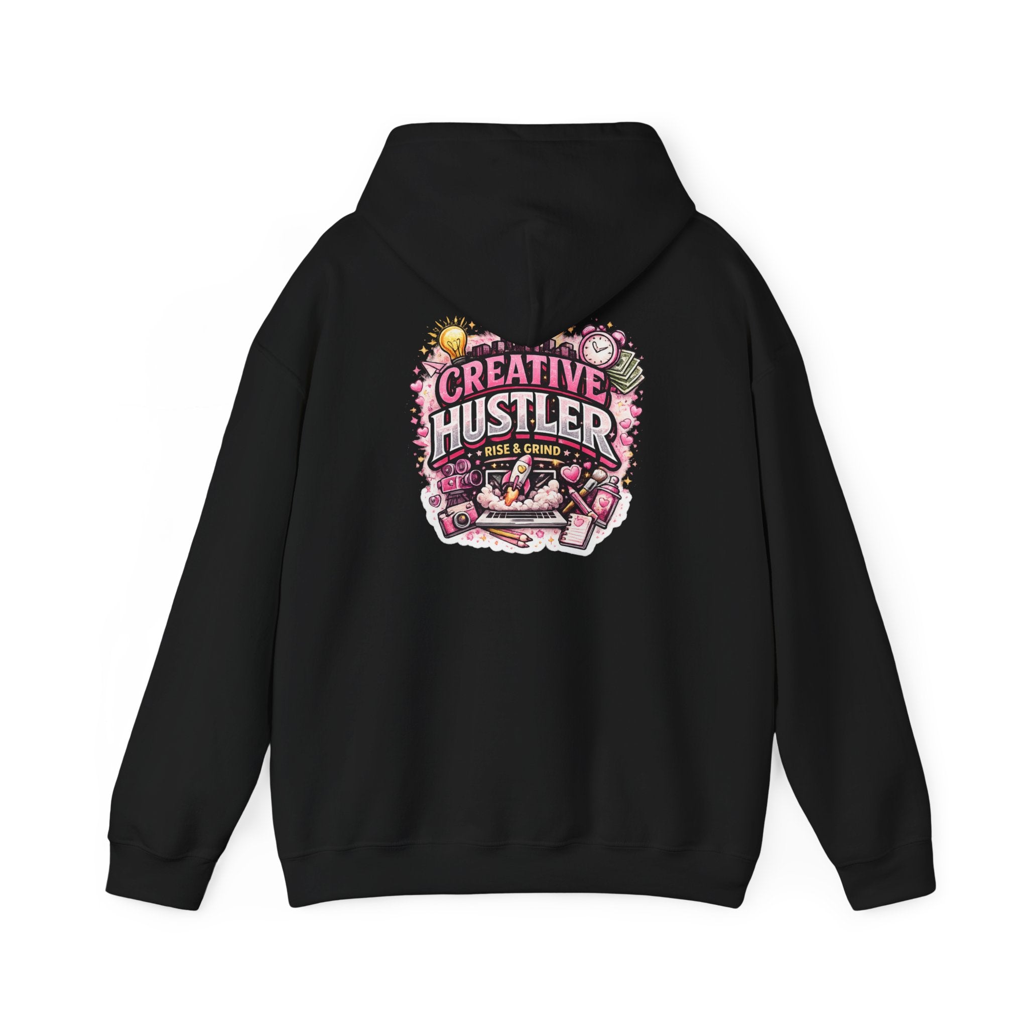Creative Hustler Hoodie — Motivational Artist Graphic Pullover