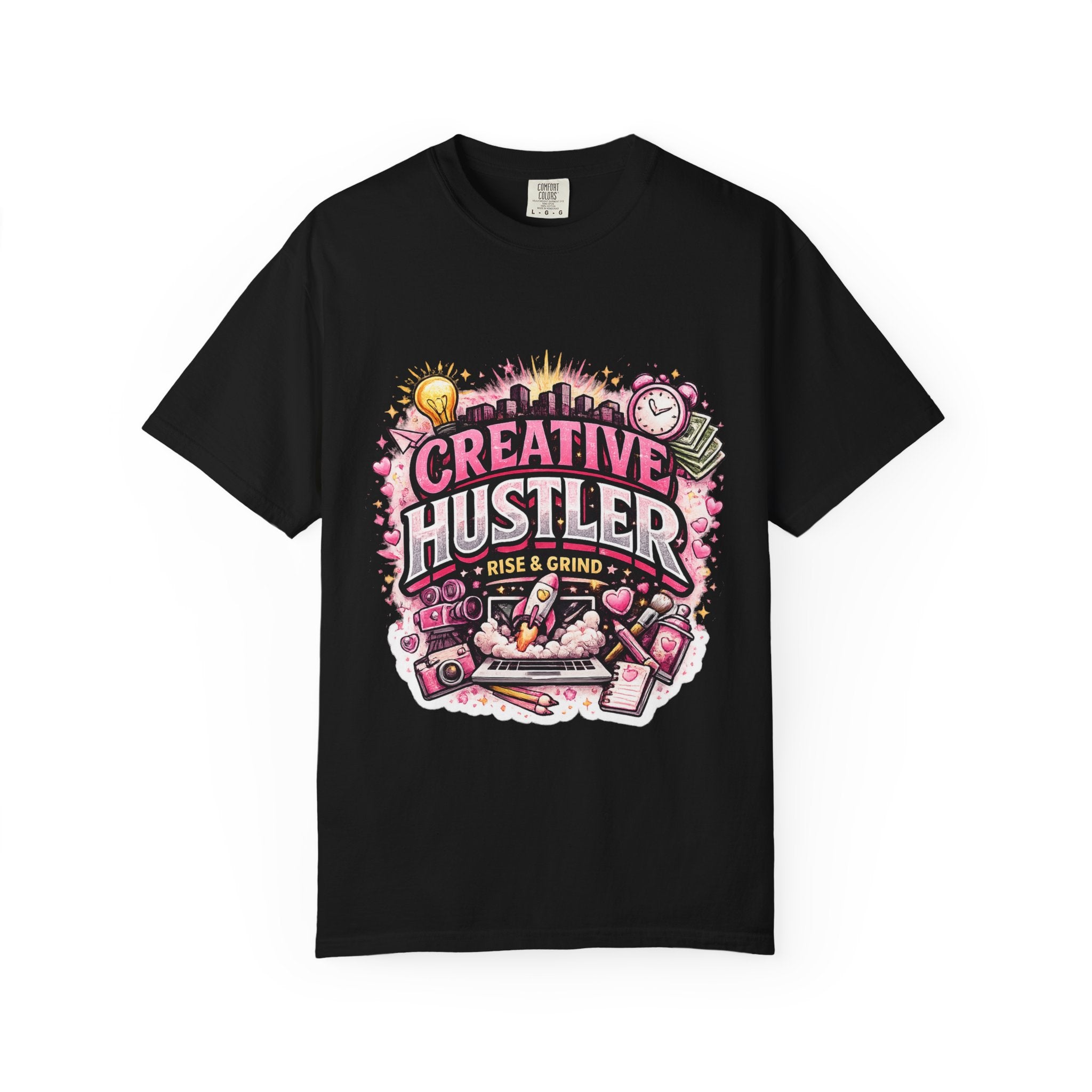 Creative Hustler Tee | Premium Garment-Dyed T-Shirt for Creators & Entrepreneurs
