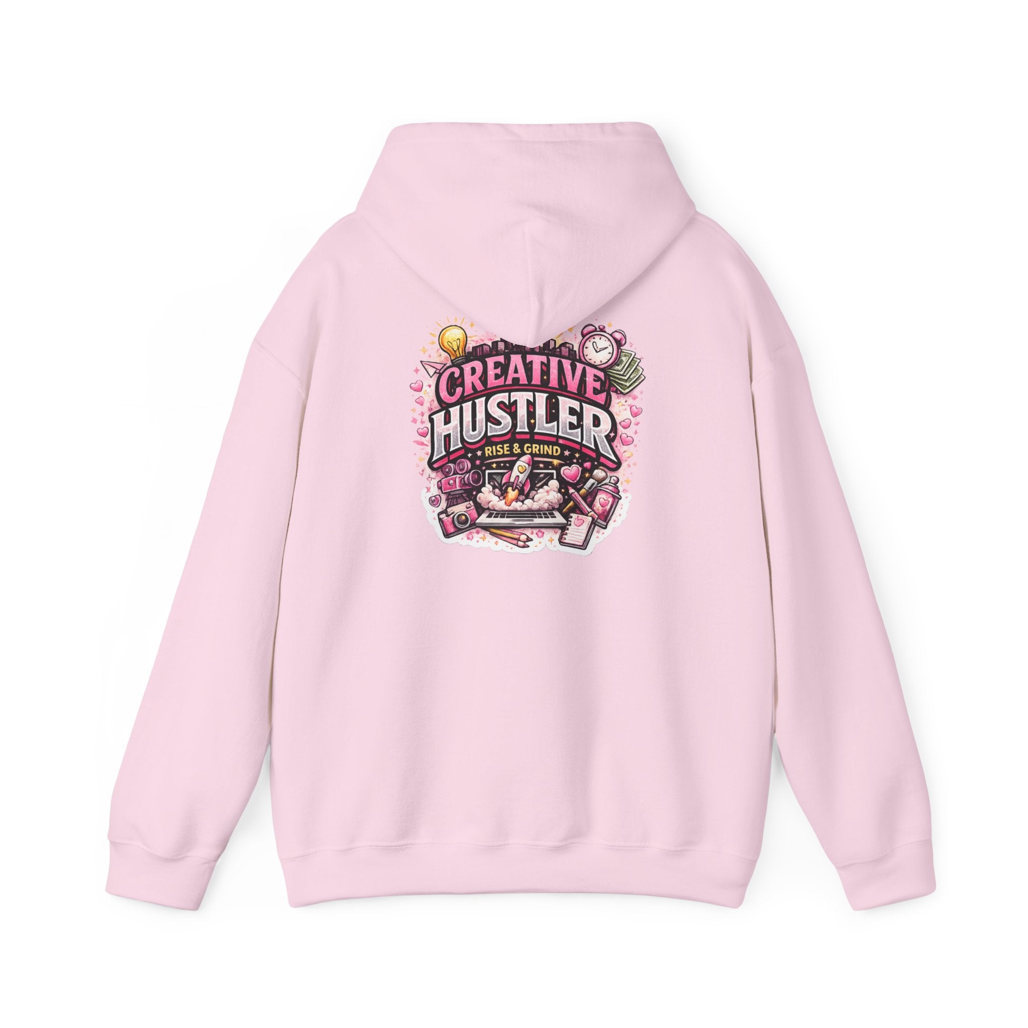 Creative Hustler Hoodie — Motivational Artist Graphic Pullover