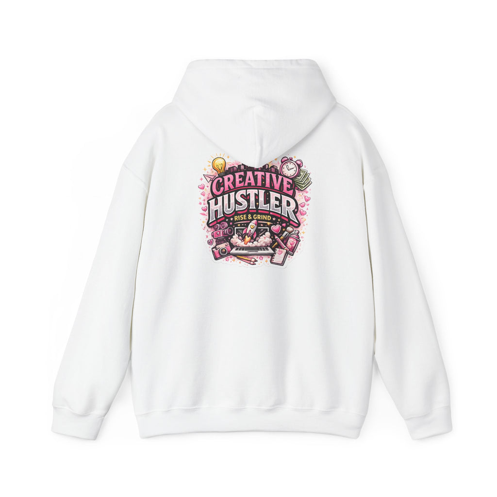 Creative Hustler Hoodie — Motivational Artist Graphic Pullover