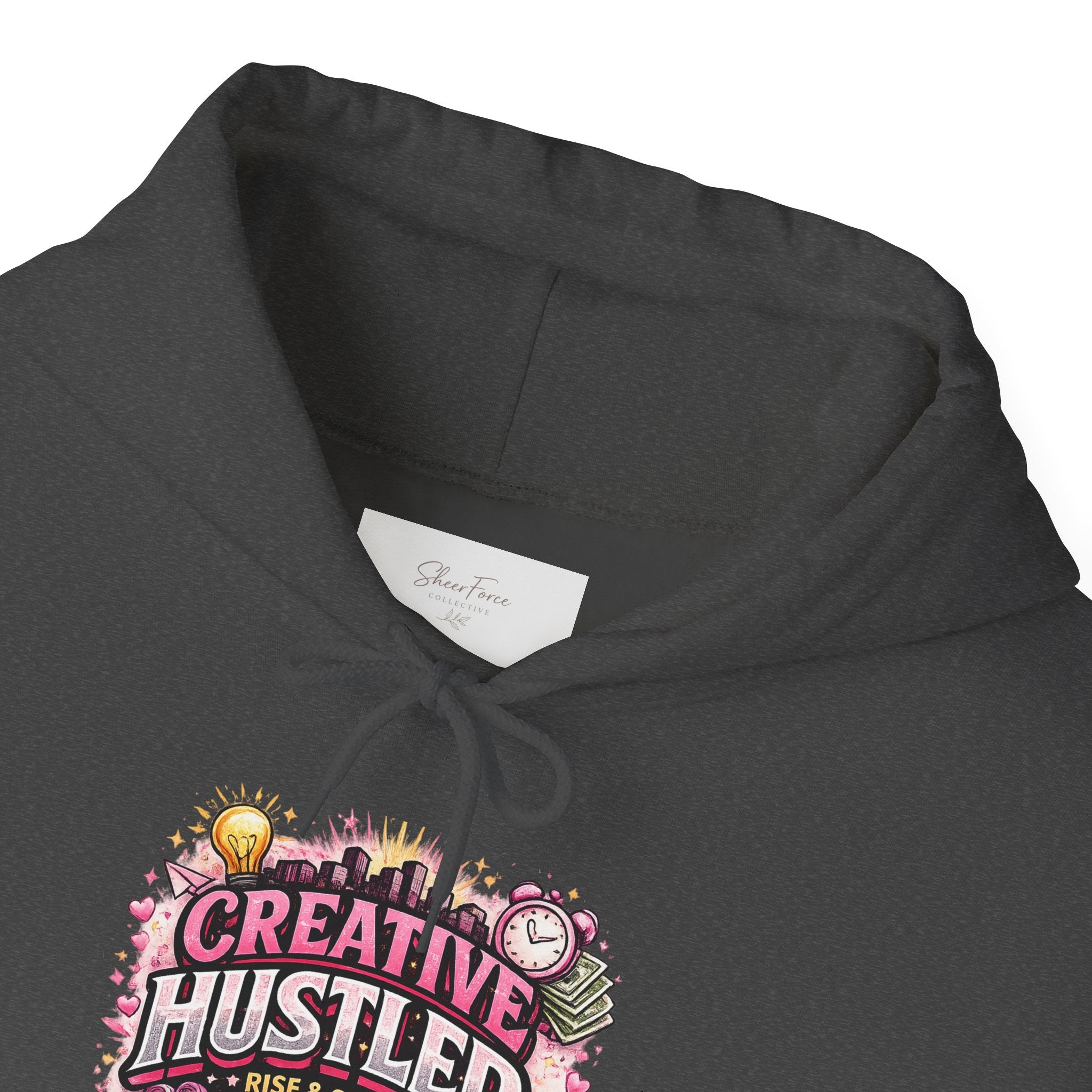 Creative Hustler Hoodie — Motivational Artist Graphic Pullover