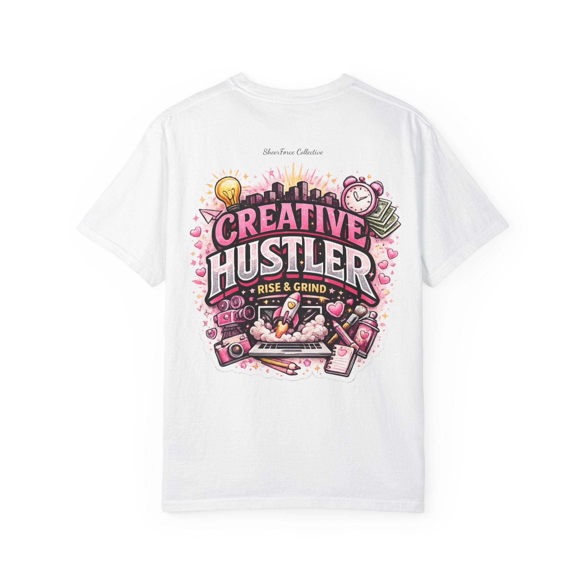 Creative Hustler Tee | Premium Garment-Dyed T-Shirt for Creators & Entrepreneurs