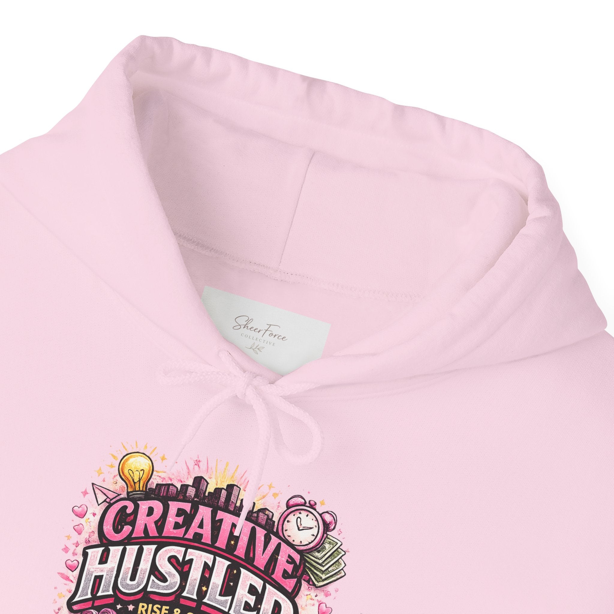Creative Hustler Hoodie — Motivational Artist Graphic Pullover
