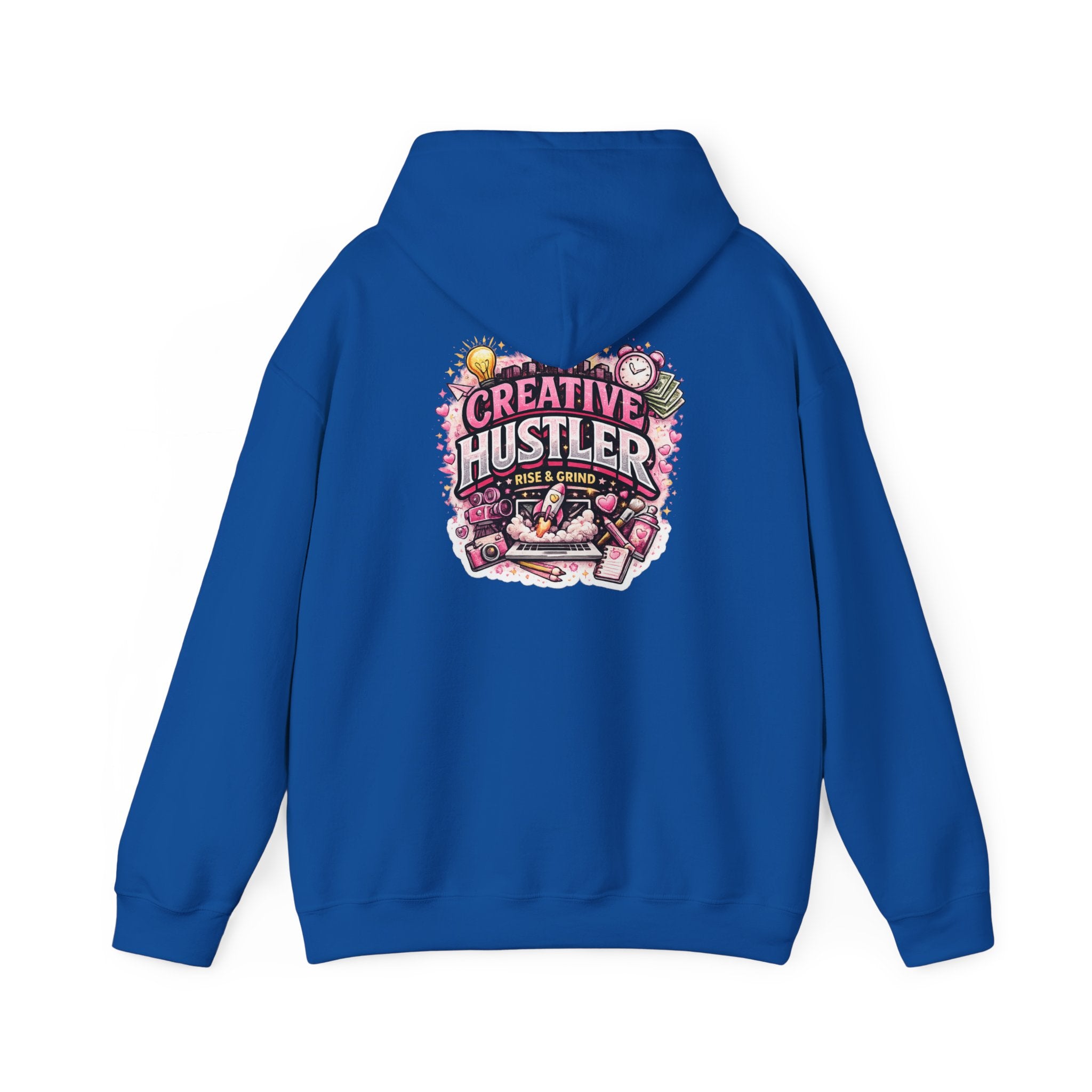 Creative Hustler Hoodie — Motivational Artist Graphic Pullover