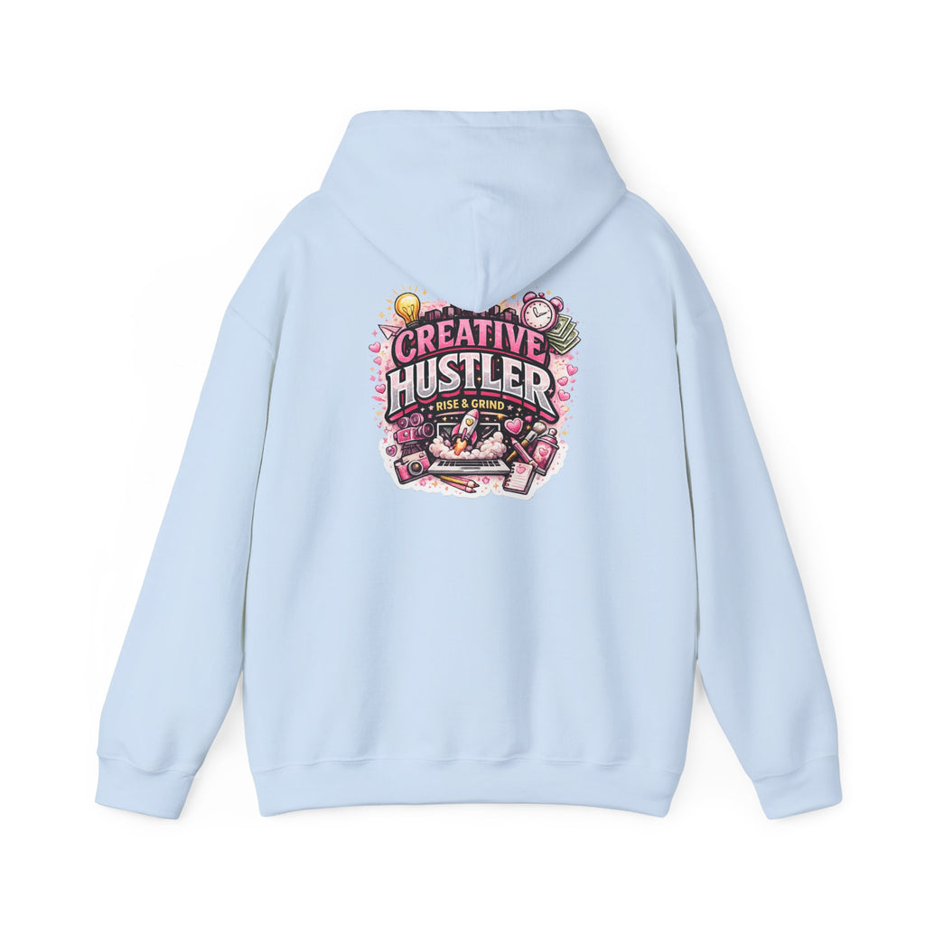 Creative Hustler Hoodie — Motivational Artist Graphic Pullover