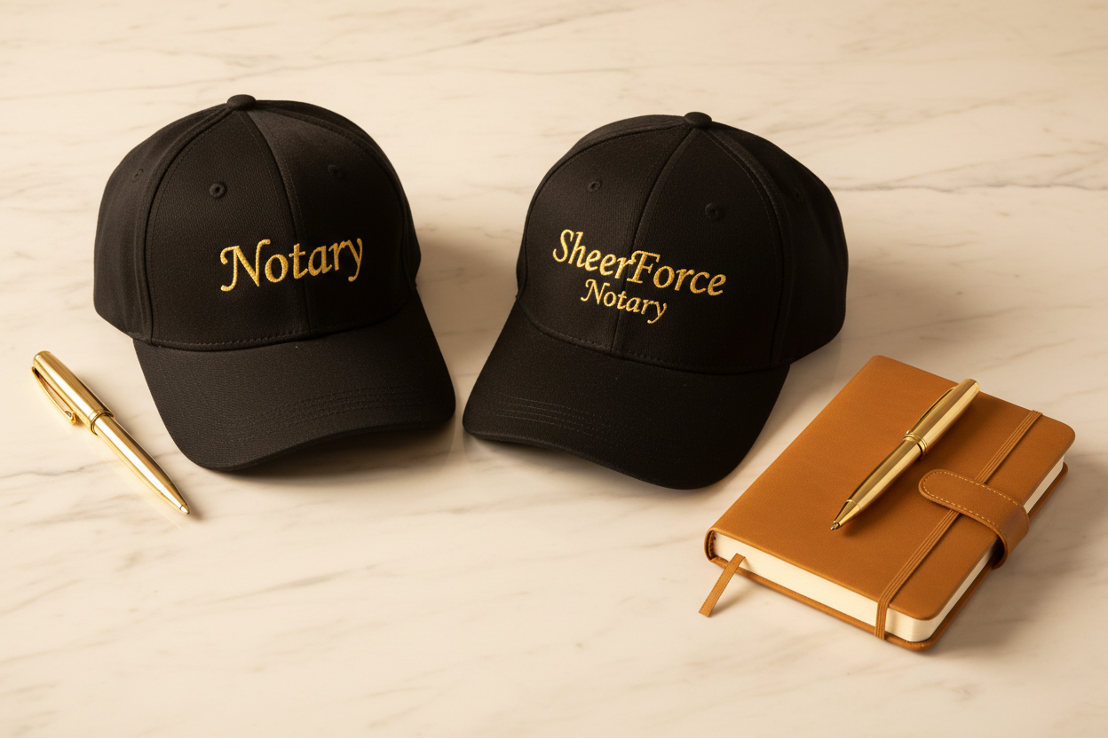 Notary Caps - Clean